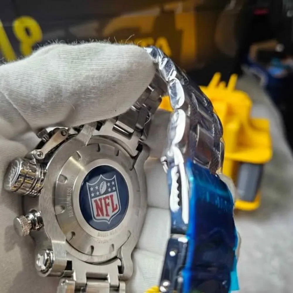 Invicta NFL Miami Dolphins Men's Watch - 52mm, Steel (41620)